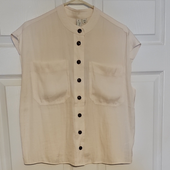 Joie Tops - Joie Ivory Button-Up Top